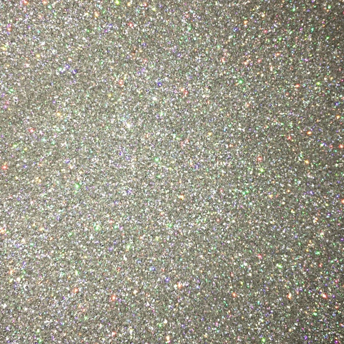 Iridescent Silver Glitter