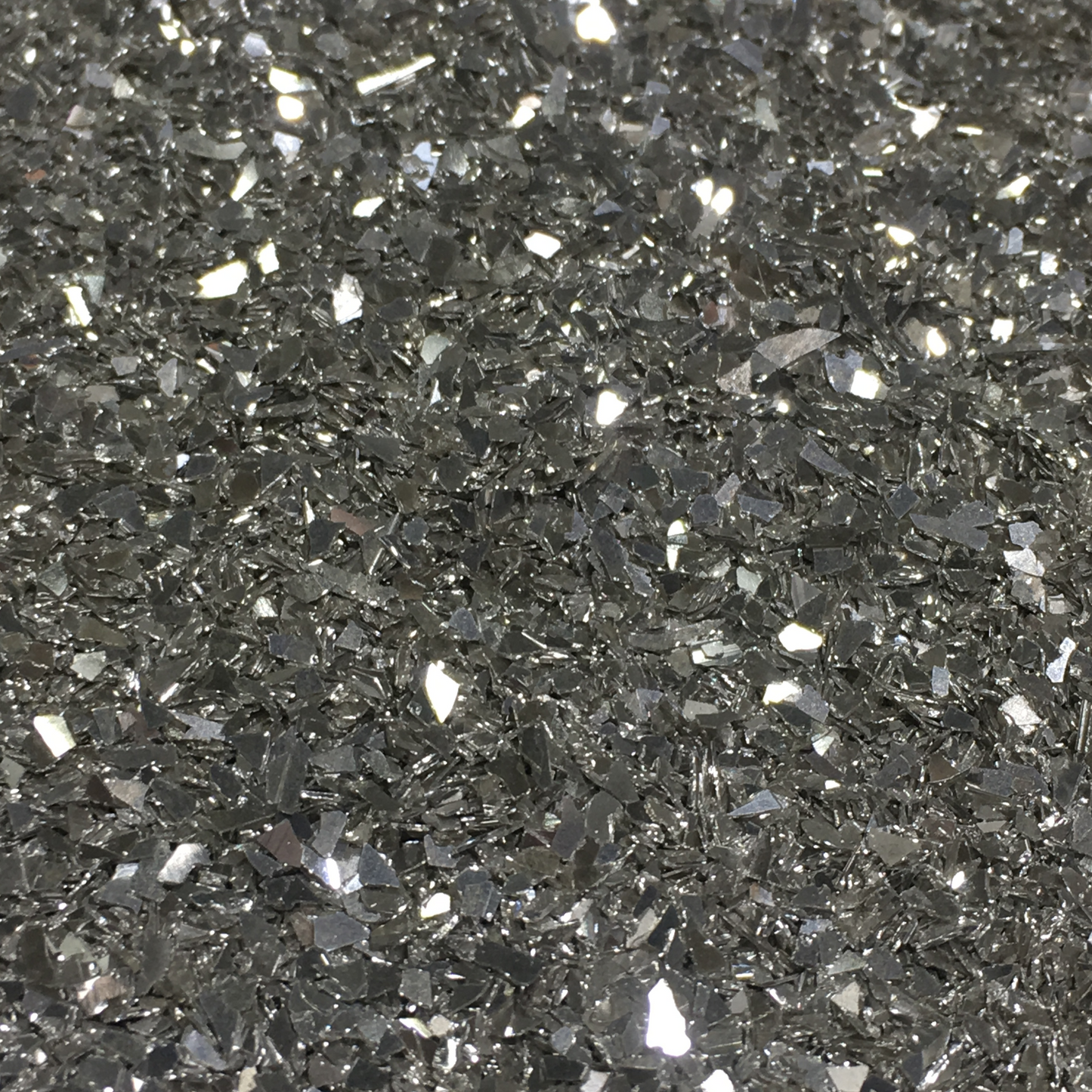 Silver Glass Glitter